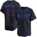 Custom #33 Blue City Connect TOR Baseball Shirt Top