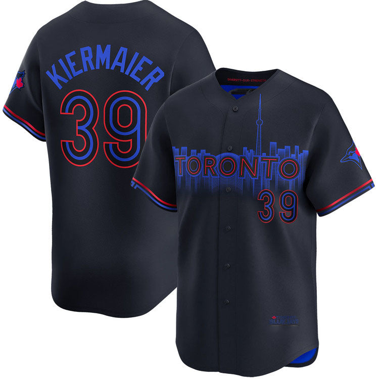 Custom #39 Blue City Connect TOR Baseball Shirt Top