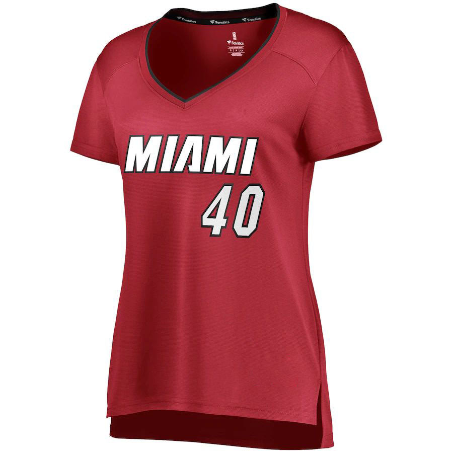 Custom #40 Red MIA Basketball Shirt Top