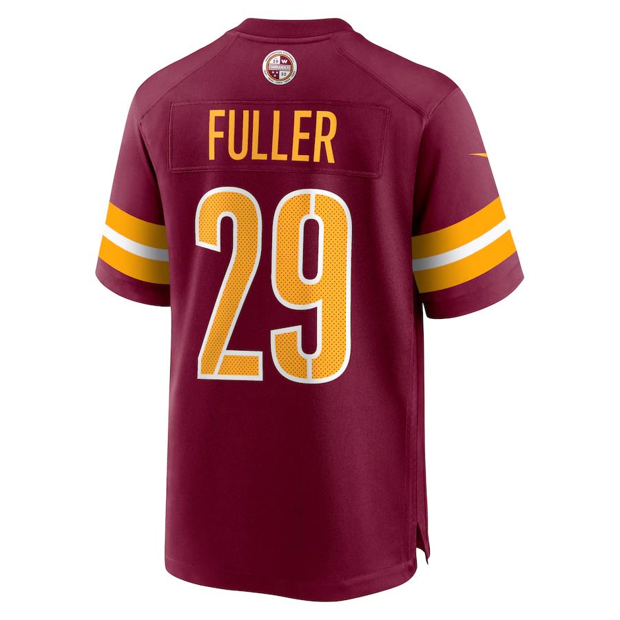 Custom #29 Burgundy WAS Football Shirt Top