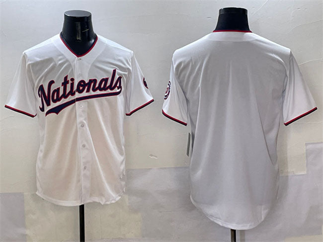 Custom White WSH Baseball Shirt Top