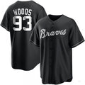Custom #93 Black ATL Baseball Shirt Top