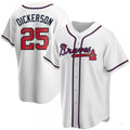 Custom #25 Black ATL Baseball Shirt Top