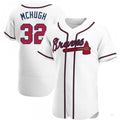 Custom #32 White ATL Baseball Shirt Top