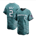 Custom #2 Teal 2023 Baseball Shirt Top