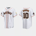 Custom #10 White 2023 HOU Baseball Shirt Top
