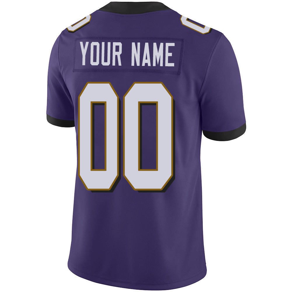 Custom Purple Football Shirt Top