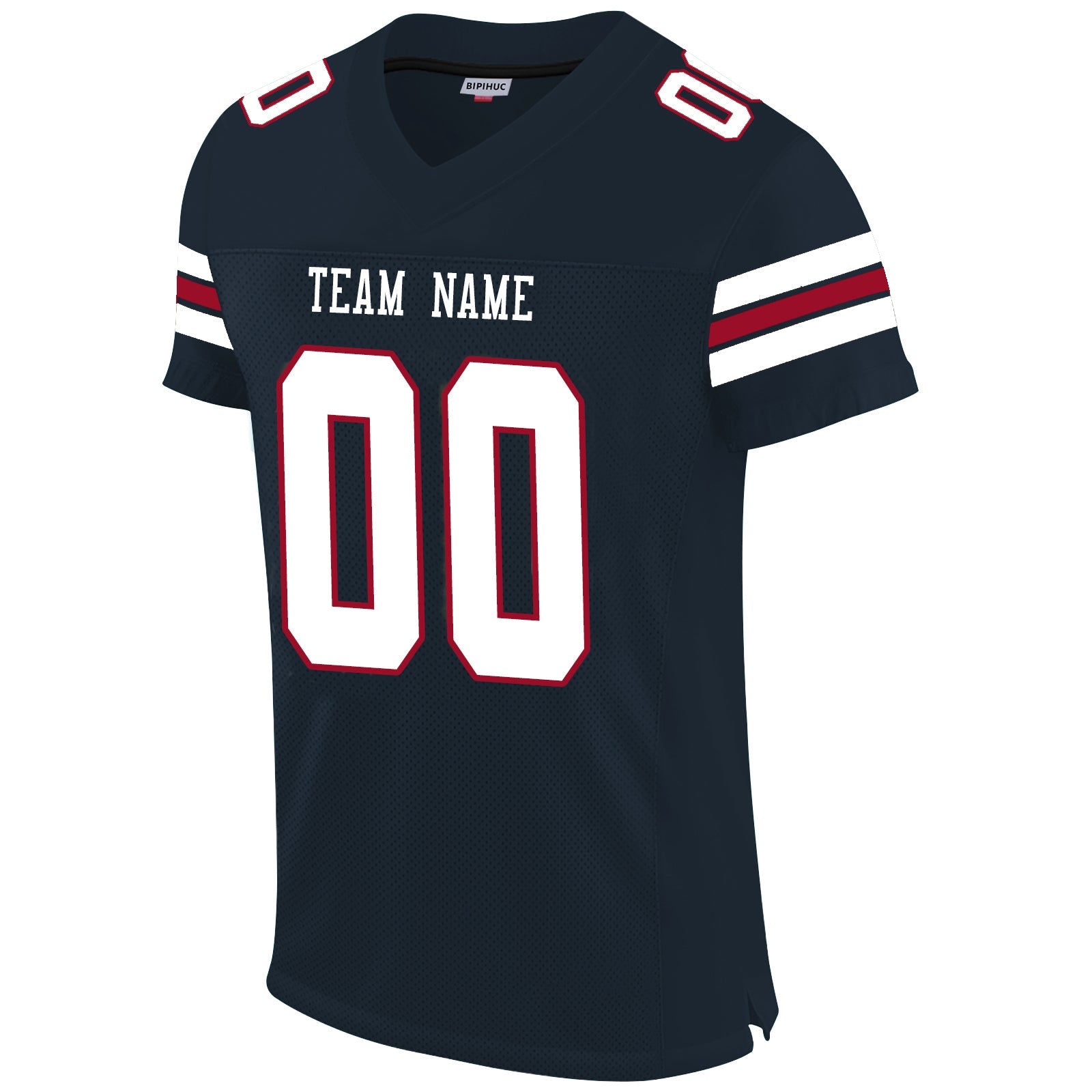 Custom Navy Football Shirt Top