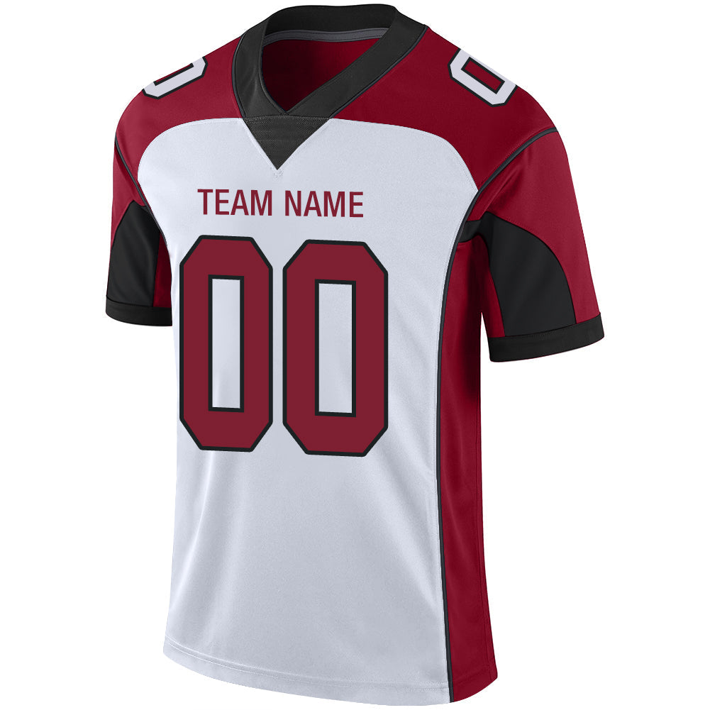Custom White Football Shirt Top