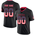 Custom Black NE Football Shirt Top