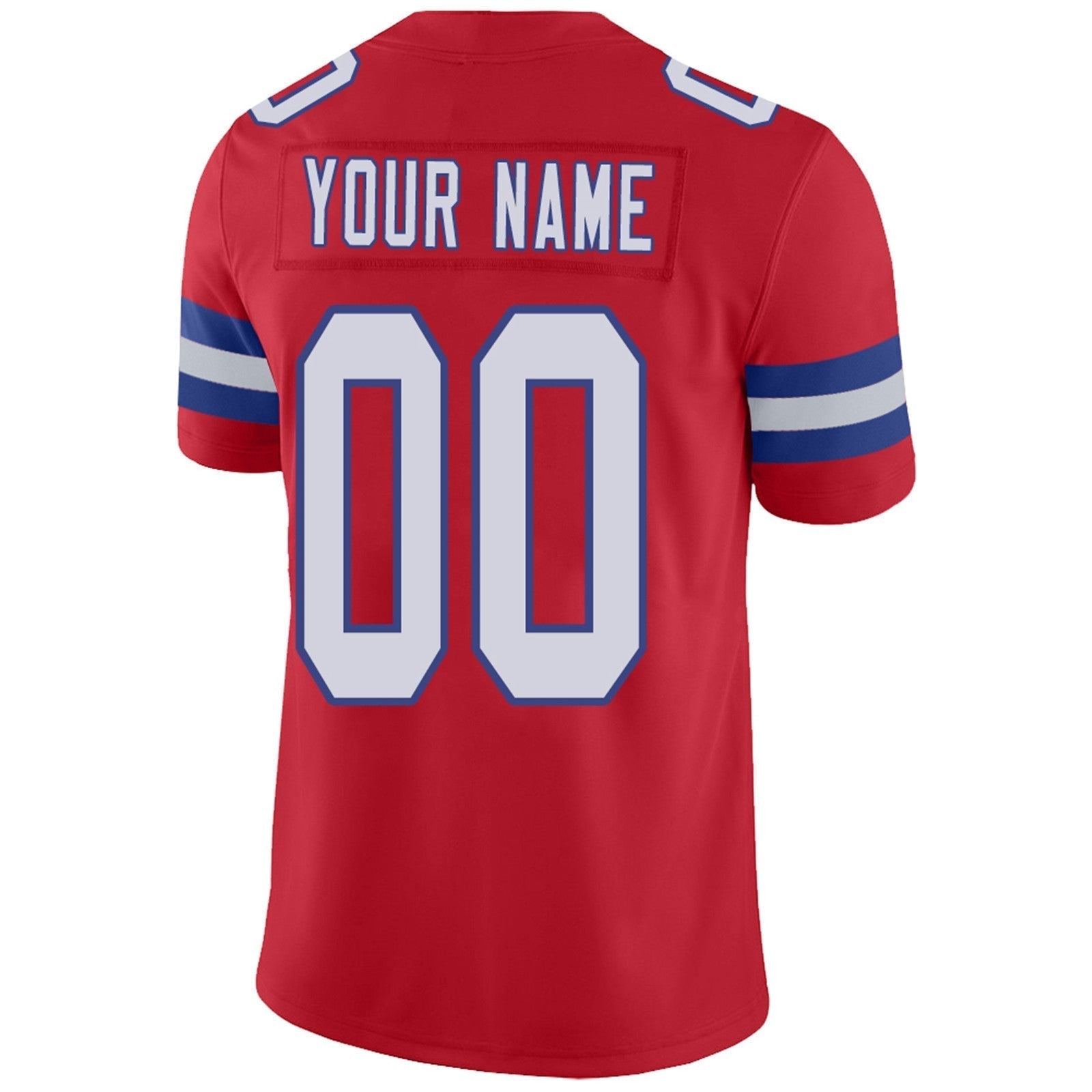 Custom Navy NE Football Shirt Top