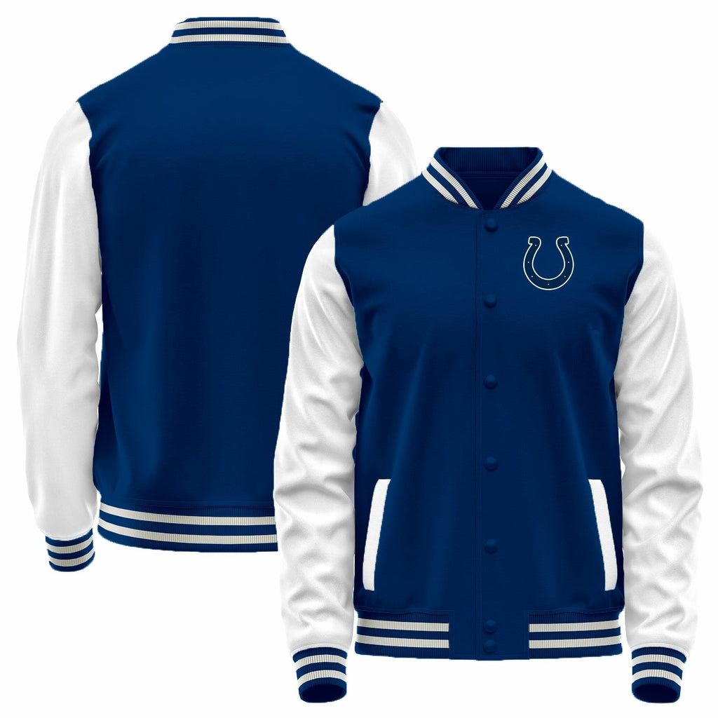 Custom White IND Football Shirt Top