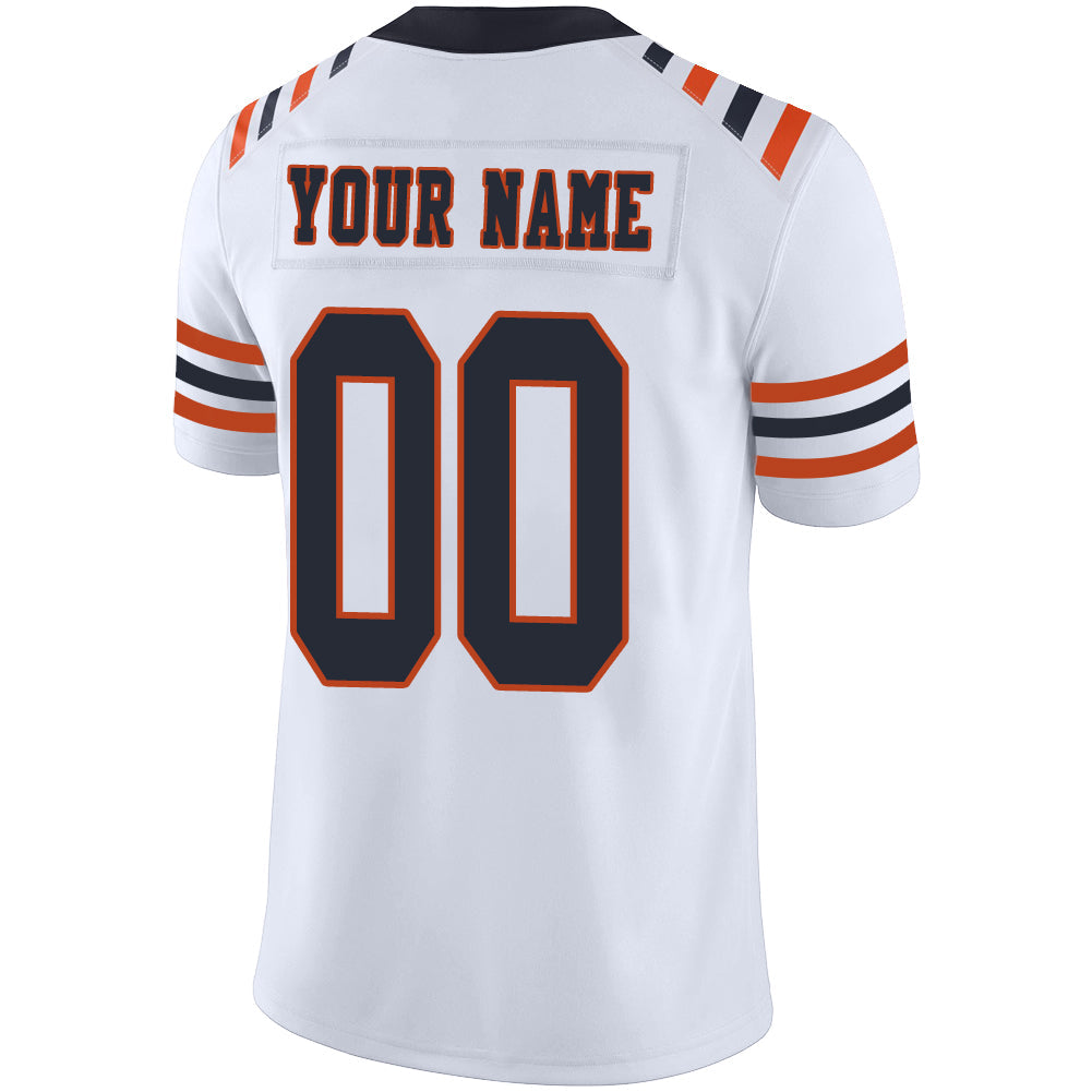 Custom White Football Shirt Top