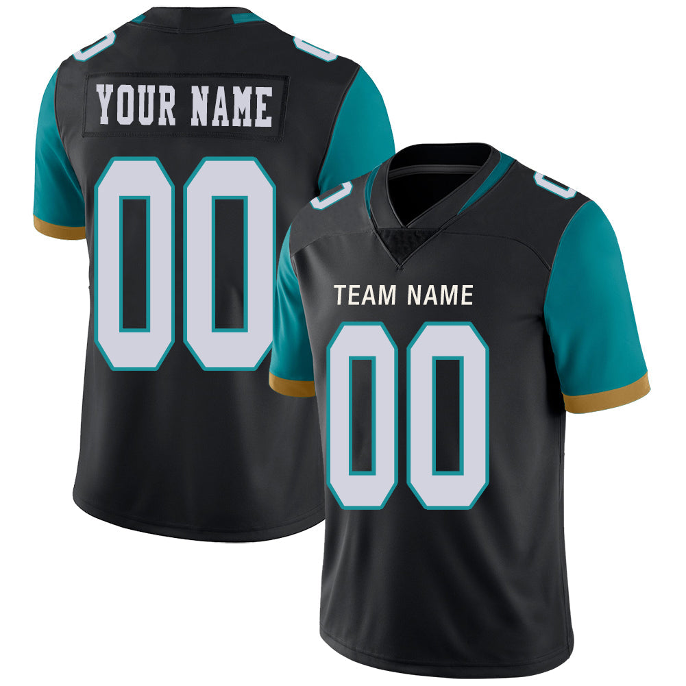 Custom Black JAX Football Shirt Top