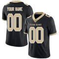 Custom Black NO Football Shirt Top