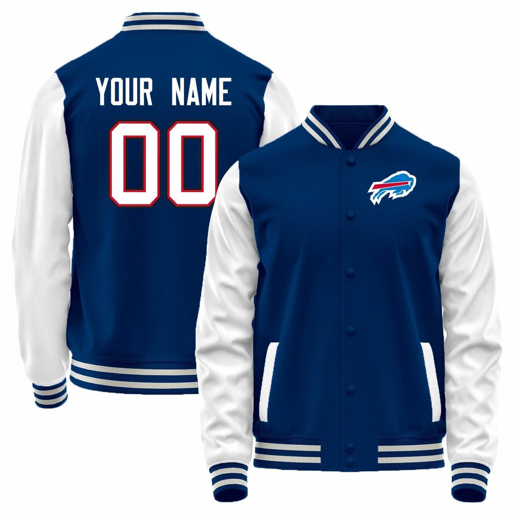 Custom White BUF Football Shirt Top