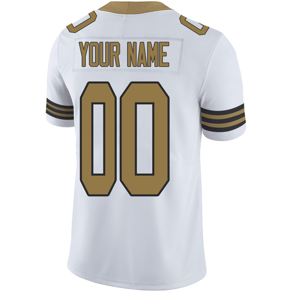 Custom White Football Shirt Top