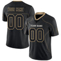 Custom Black Football Shirt Top