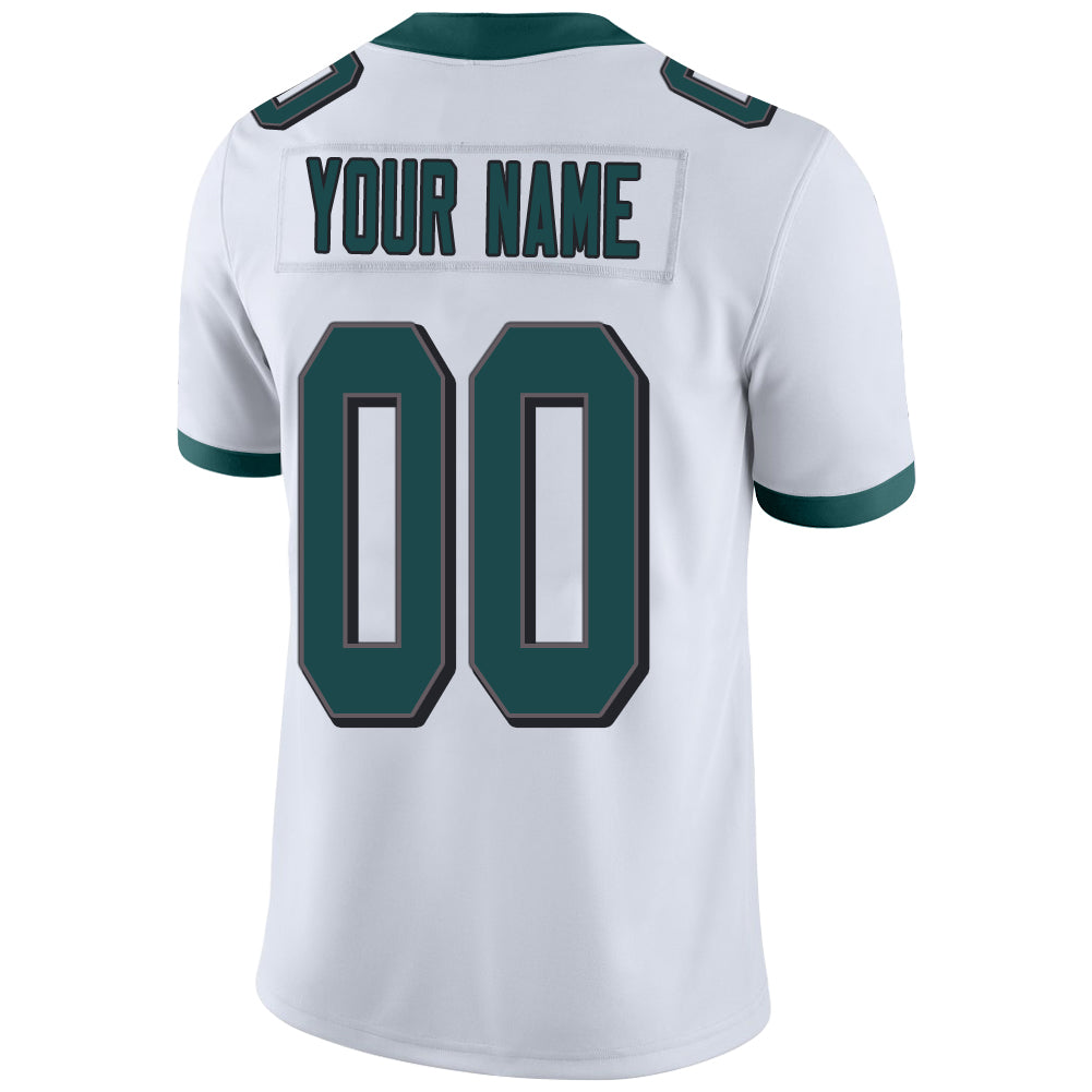 Custom White PHI Football Shirt Top