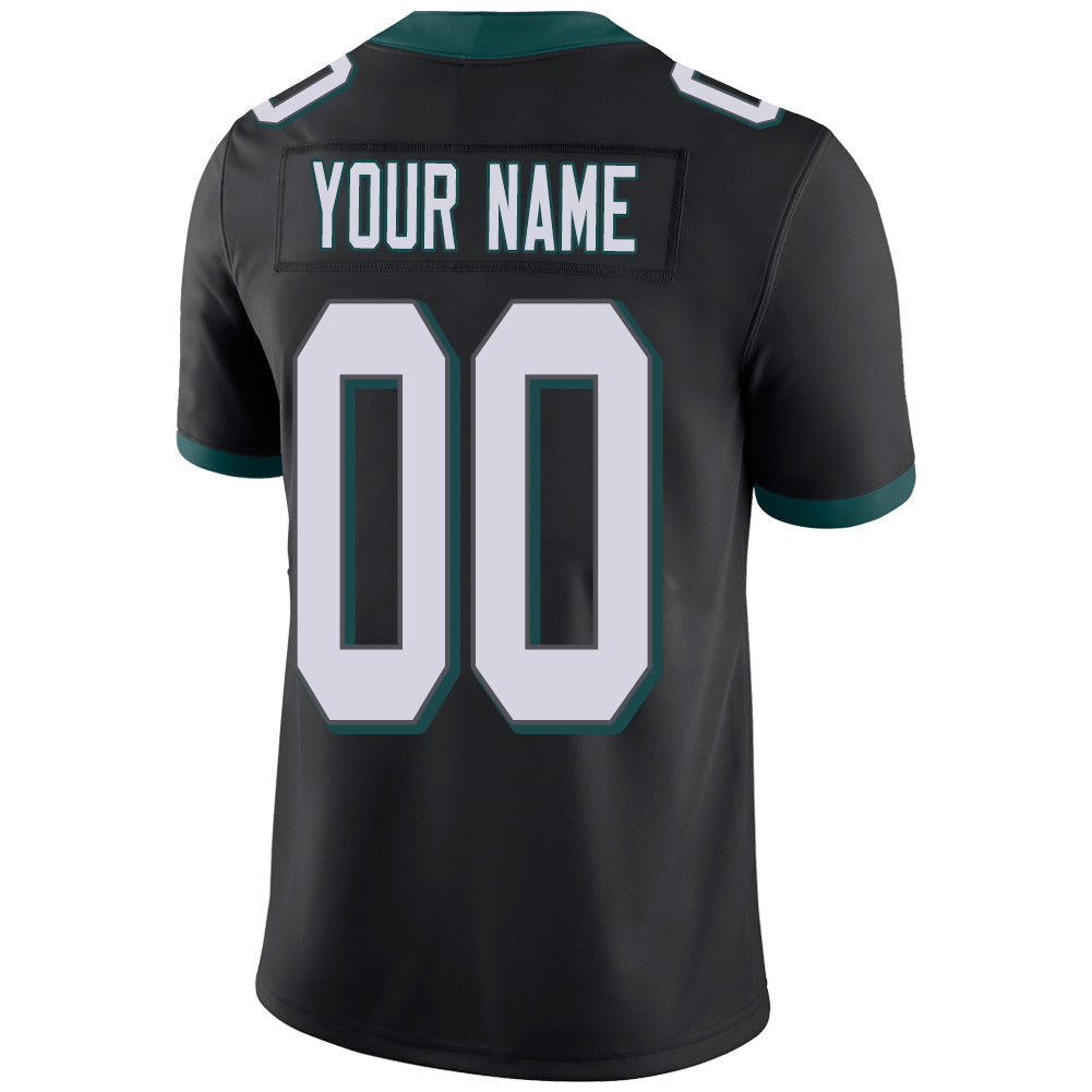 Custom Black PHI Football Shirt Top