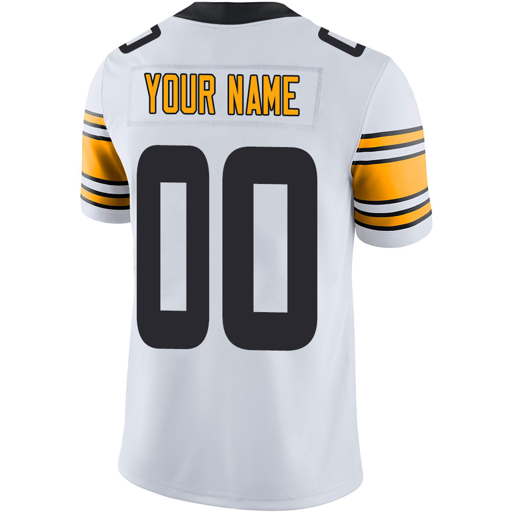 Custom White PIT Football Shirt Top